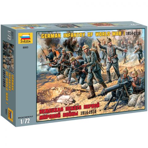Немецкая пехота Первой мировой войны 1914-1918 (1:72)