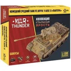 War Thunder. Немецкий средний танк PZ.KPFW. V AUSF. D "Пантера" (1:100)