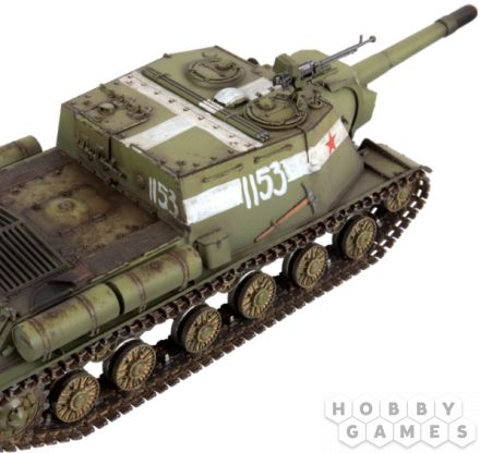 Советская тяжёлая самоходно-артиллерийская установка ИСУ-152 (1:35) фото 6