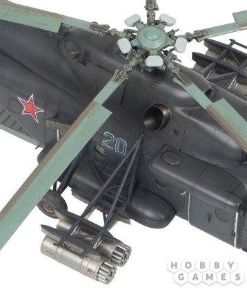 Российский военно-транспортный вертолет Ми-171Ш (1:48) фото 5