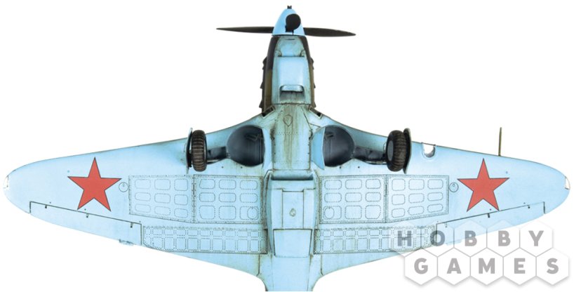 Герои Победы. Советский истребитель Як-7Б (поздний) (1:48) фото 4