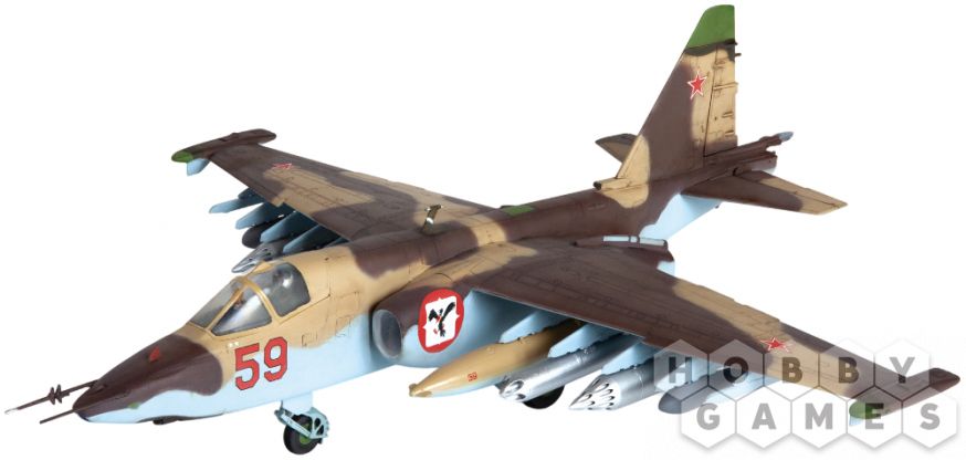 Советский штурмовик Су-25 (1:72) фото 3