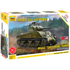 Американский средний танк "Шерман" М4А2 (1:72)