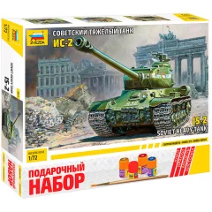 Подарочный набор "Советский тяжелый танк ИС-2" (1:72)