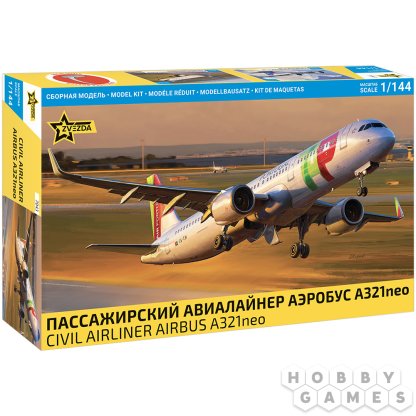 Пассажирский авиалайнер Аэробус А321neo