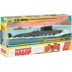 Подарочный набор "Российский атомный подводный ракетный крейсер К-141 "Курск"