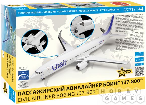 Пассажирский авиалайнер Боинг 737-800 фото 2