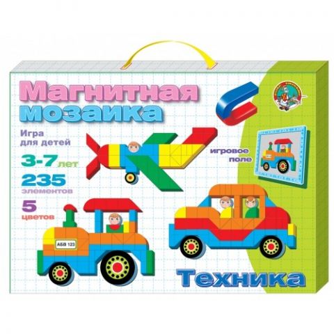 Мозаика магнитная. Техника