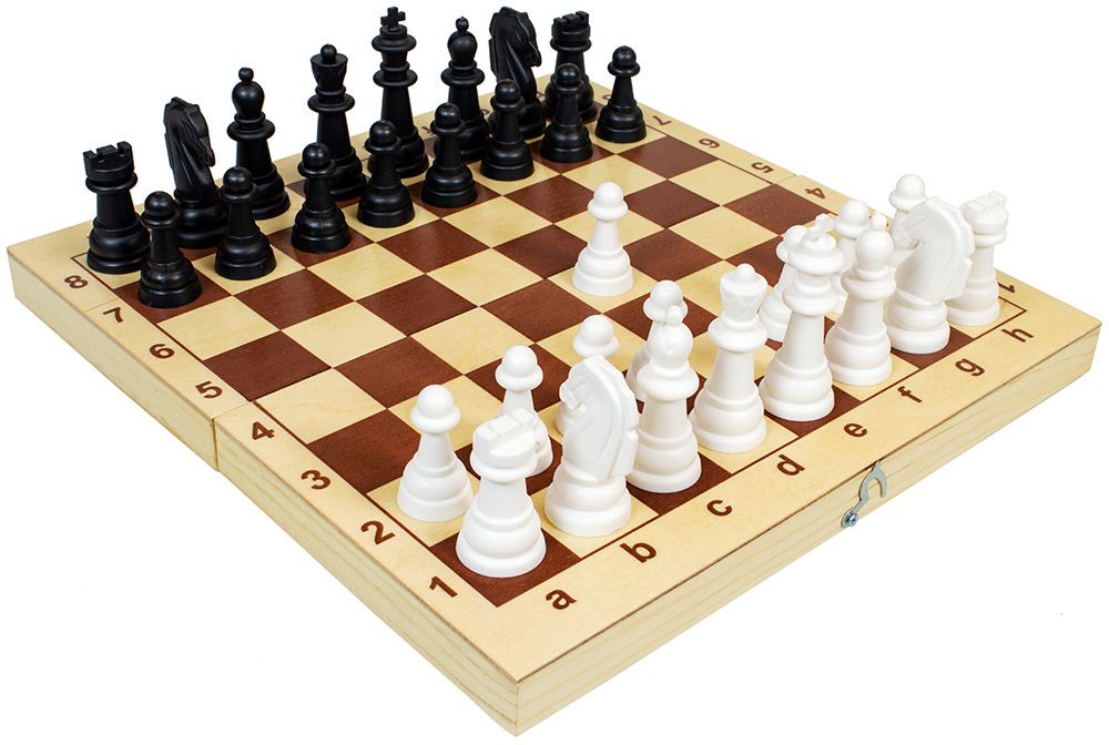Настольная игра Десятое королевство Шахматы пластмассовые в деревянной упаковке (290x150x47) 03878 Шахматы пластмассовые в деревянной упаковке (290x150x47) - фото 2