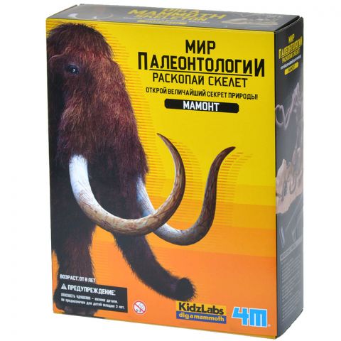 Раскопай скелет: Мамонт