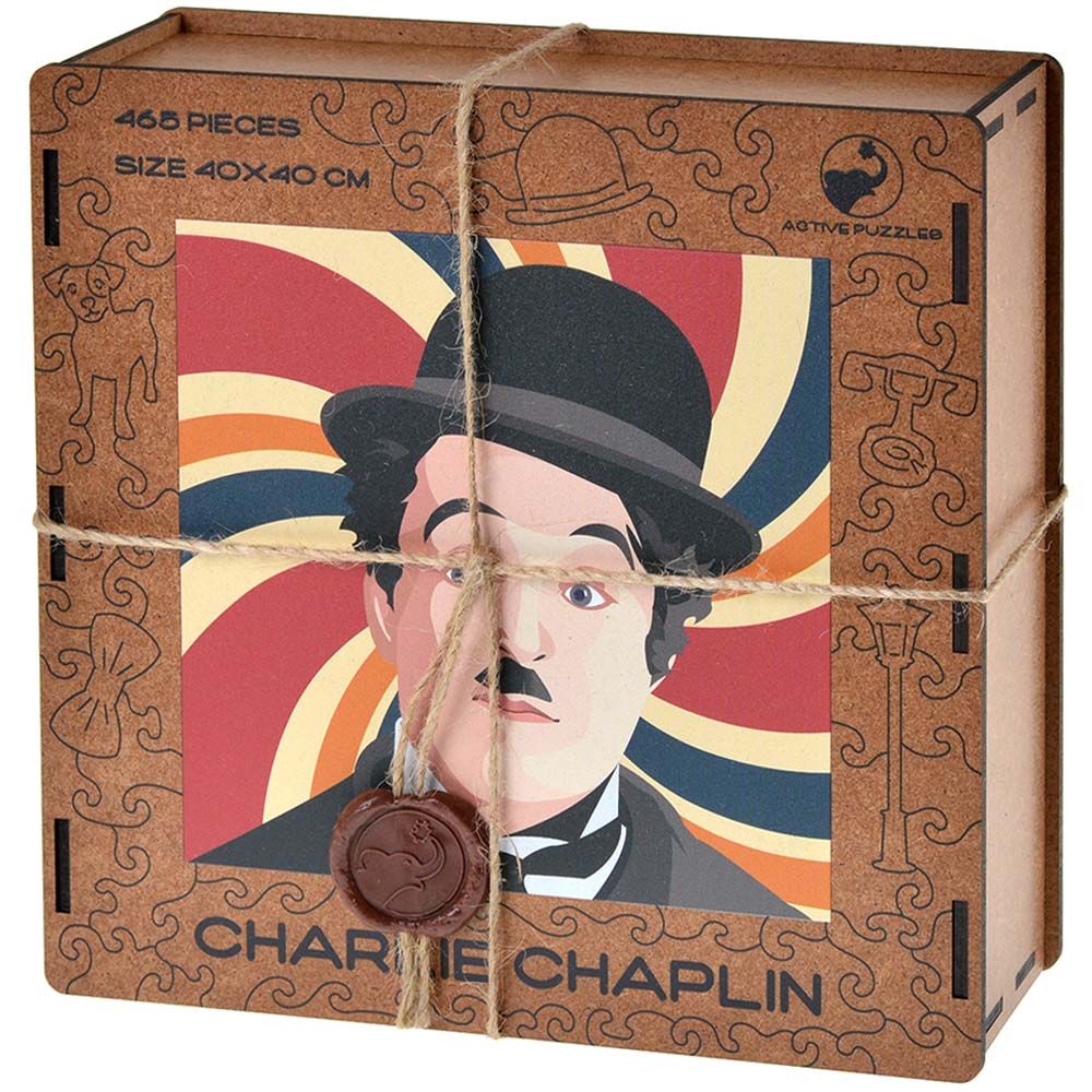 Active puzzles Пазл "Чарли Чаплин" Charlie-Chaplin-puzzles