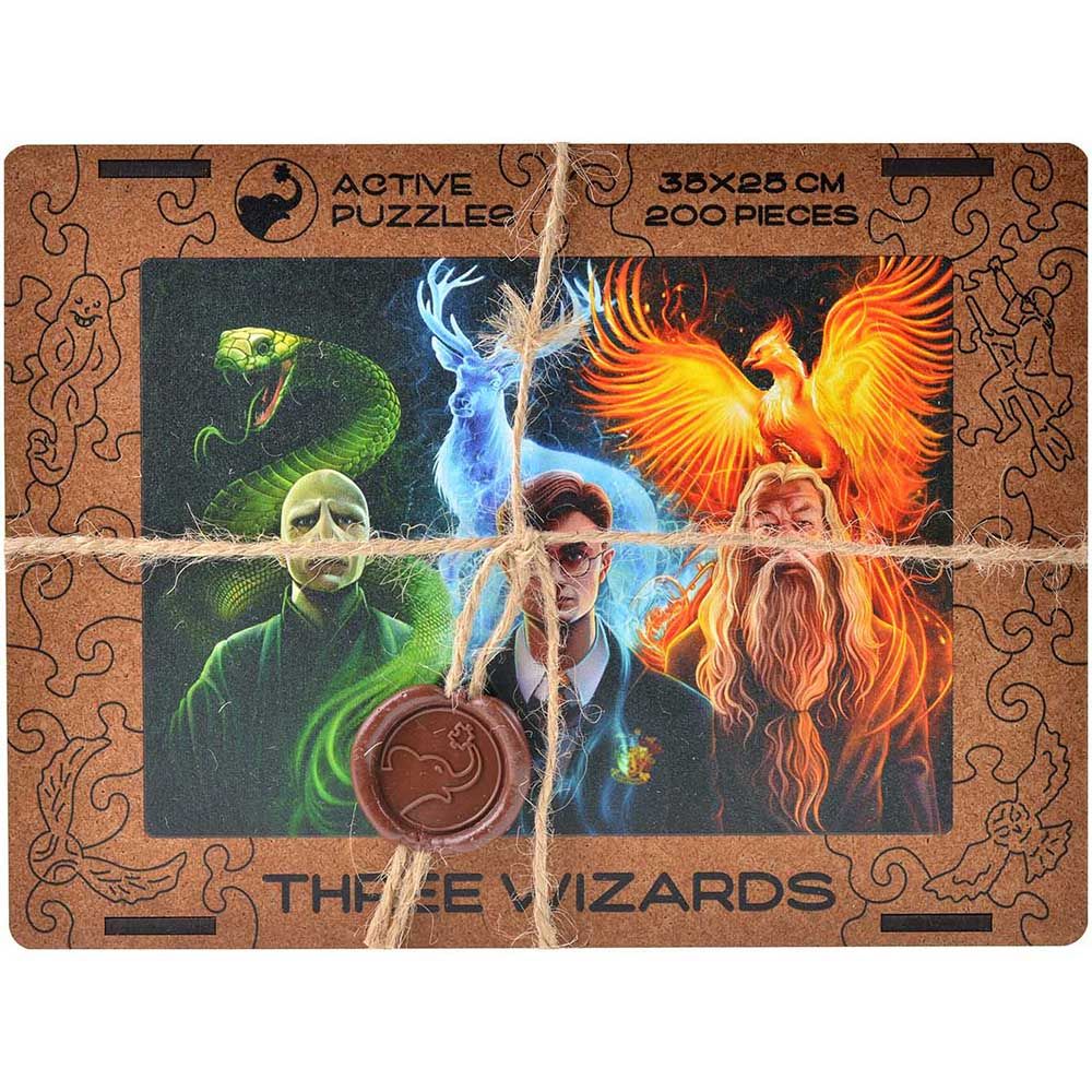 Active puzzles Пазл "Три волшебника" Three-Wizards