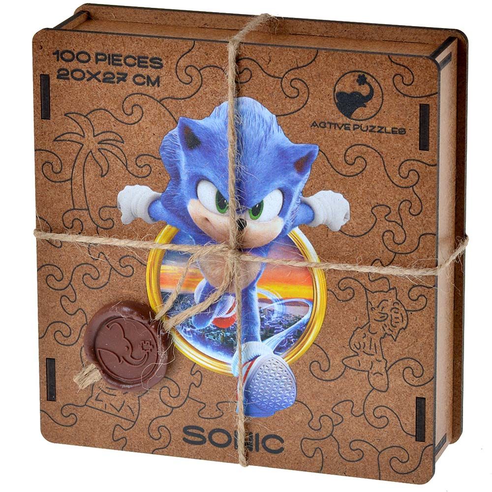 Active puzzles Пазл "Соник" Sonic-puzzles