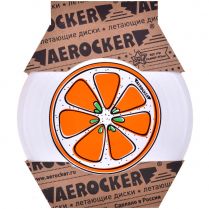 Летающий диск Aerocker: Апельсин (белый)
