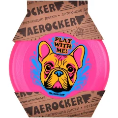 Летающий диск Aerocker: Буль (кислотно-розовый)