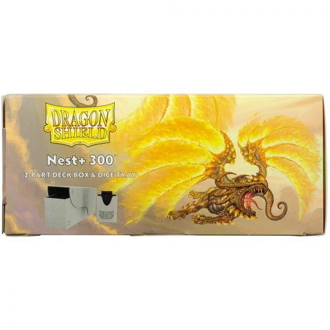 Коробочка для карт Dragon Shield Nest+ (серая, 300+ карт)