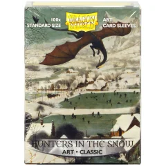 Протекторы Dragon Shield (100 шт., 63x88 мм): с рисунком Hunters in the Snow