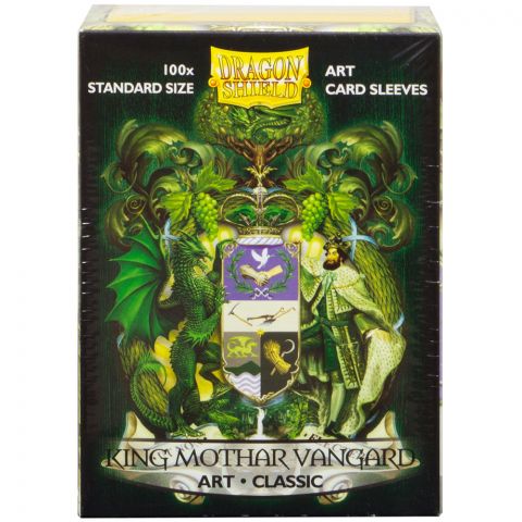 Протекторы Dragon Shield (100 шт., 63x88 мм): с рисунком King Mothar Vangard Coat-of-Arms