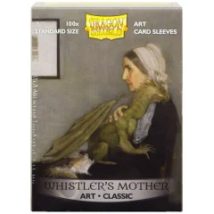 Протекторы Dragon Shield (100 шт., 63x88 мм): с рисунком Whistler's Mother