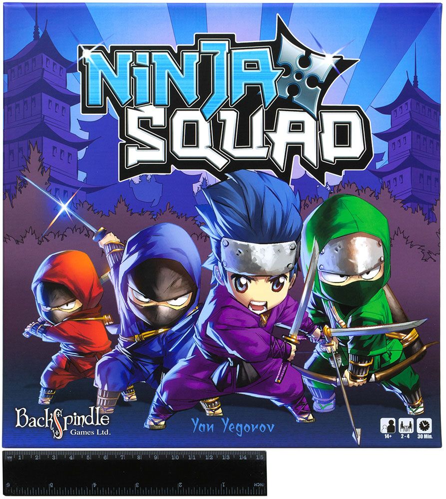 Настольная игра Asmodee Ninja Squad BSG182 - фото 2