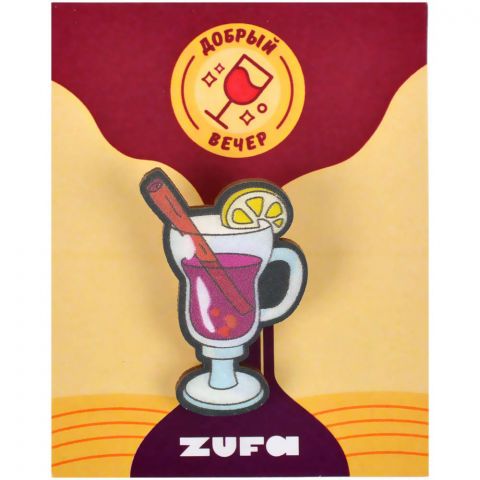 Деревянный значок Zufa 