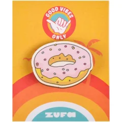Деревянный значок Zufa "Пончик"