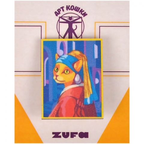Деревянный значок Zufa 