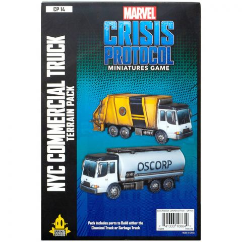 Marvel Crisis Protocol: NYC Commercial Truck Terrain Pack