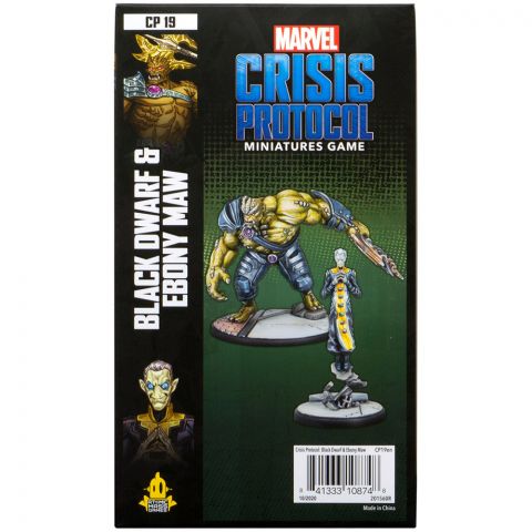 Marvel Crisis Protocol: Black Dwarf and Ebony Maw