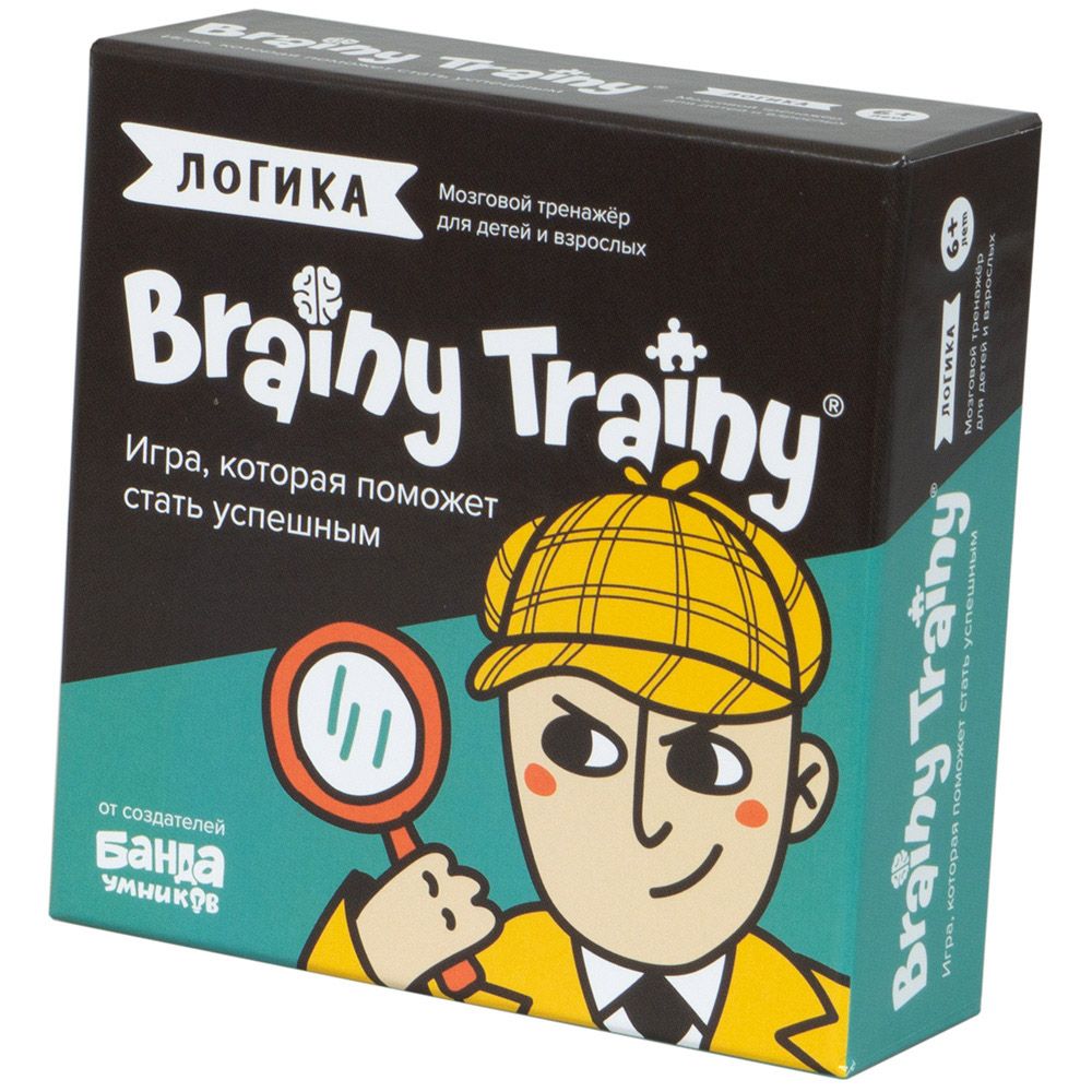 

Настольная игра Банда Умников, Brainy Trainy: Логика