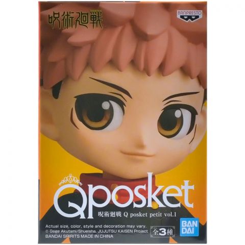 Фигурка Q Posket. Jujutsu Kaisen: Yuji Itadori