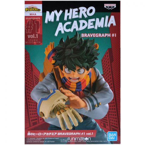 Фигурка My Hero Academia. Bravegraph #1: Izuku Mirodiya