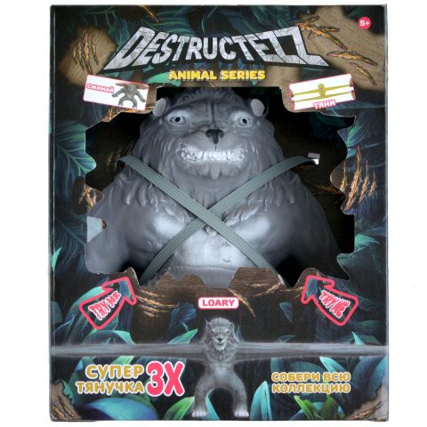 Игрушка-тянучка Destructezz Animal Series: 2 вида в ассортименте