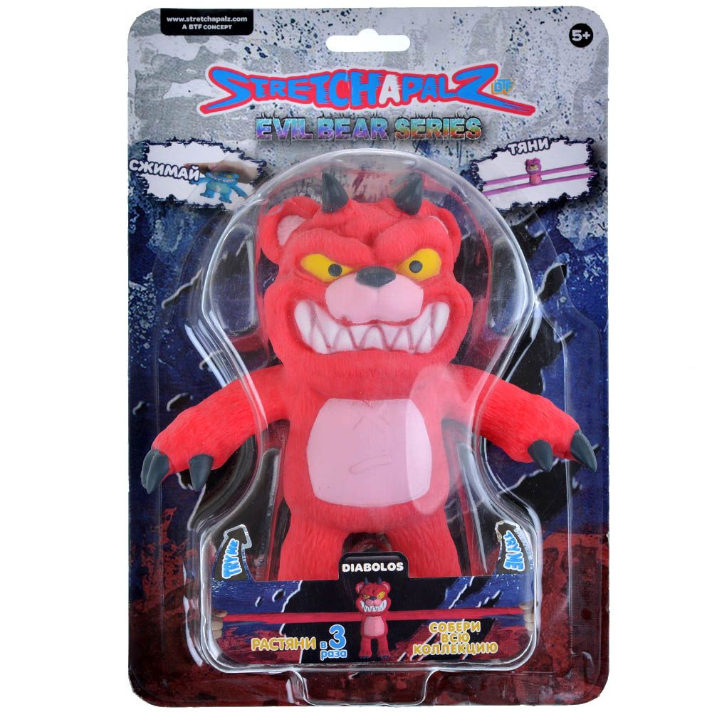 Best Toy Forever Игрушка-тянучка Stretchapalz Evil bears: Diabolos 456606-4