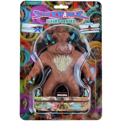 Игрушка-тянучка Stretchapalz Hairy Series: Moo Moo