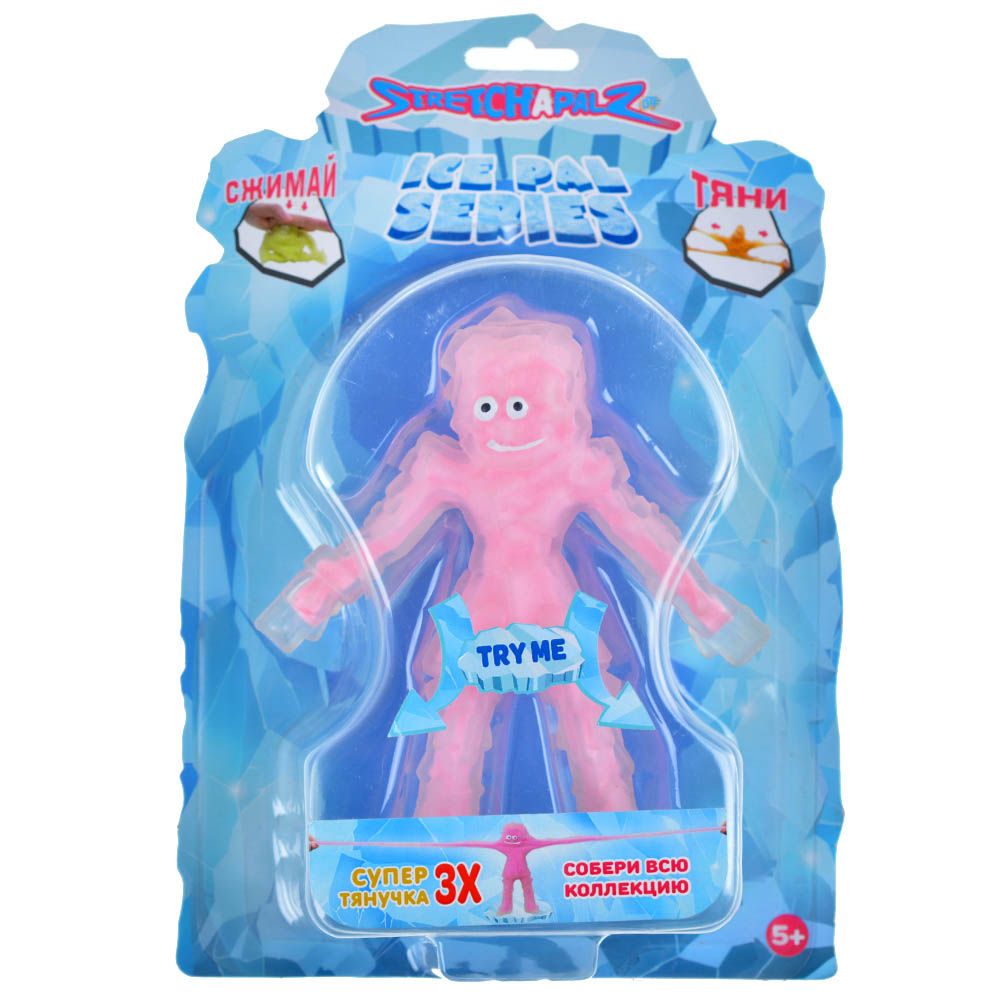 Best Toy Forever Игрушка-тянучка Stretchapalz Ice Pal Series: розовый снежный человек 966781-5