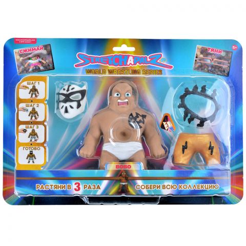 Игрушка-тянучка Stretchapalz World Wrestling Series: Bobo
