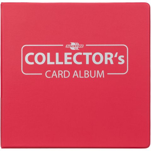 Альбом Blackfire Collectors (для листов по 3x3 кармашка): Красный