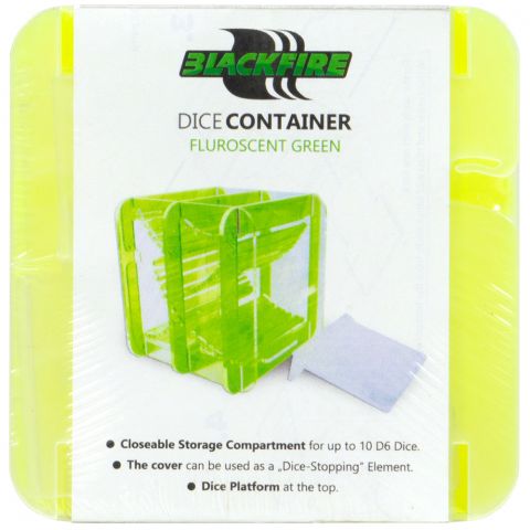 Контейнер для кубиков Blackfire Fluorescent Green