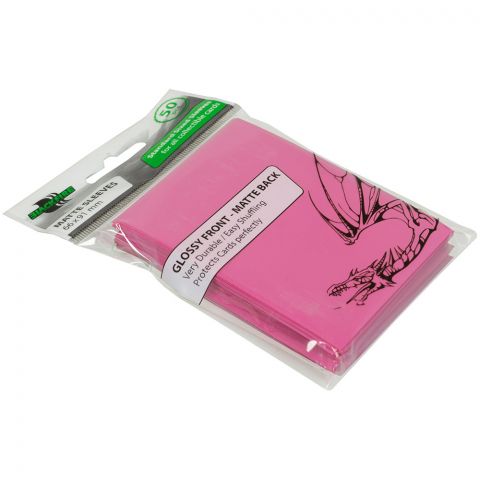 Протекторы Blackfire Matte Sleeves розовые (50 шт., 66x91 мм)
