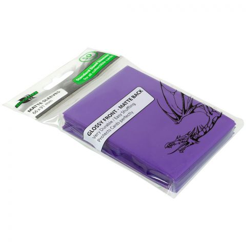 Протекторы Blackfire Matte Sleeves фиолетовые (50 шт., 66x91 мм)