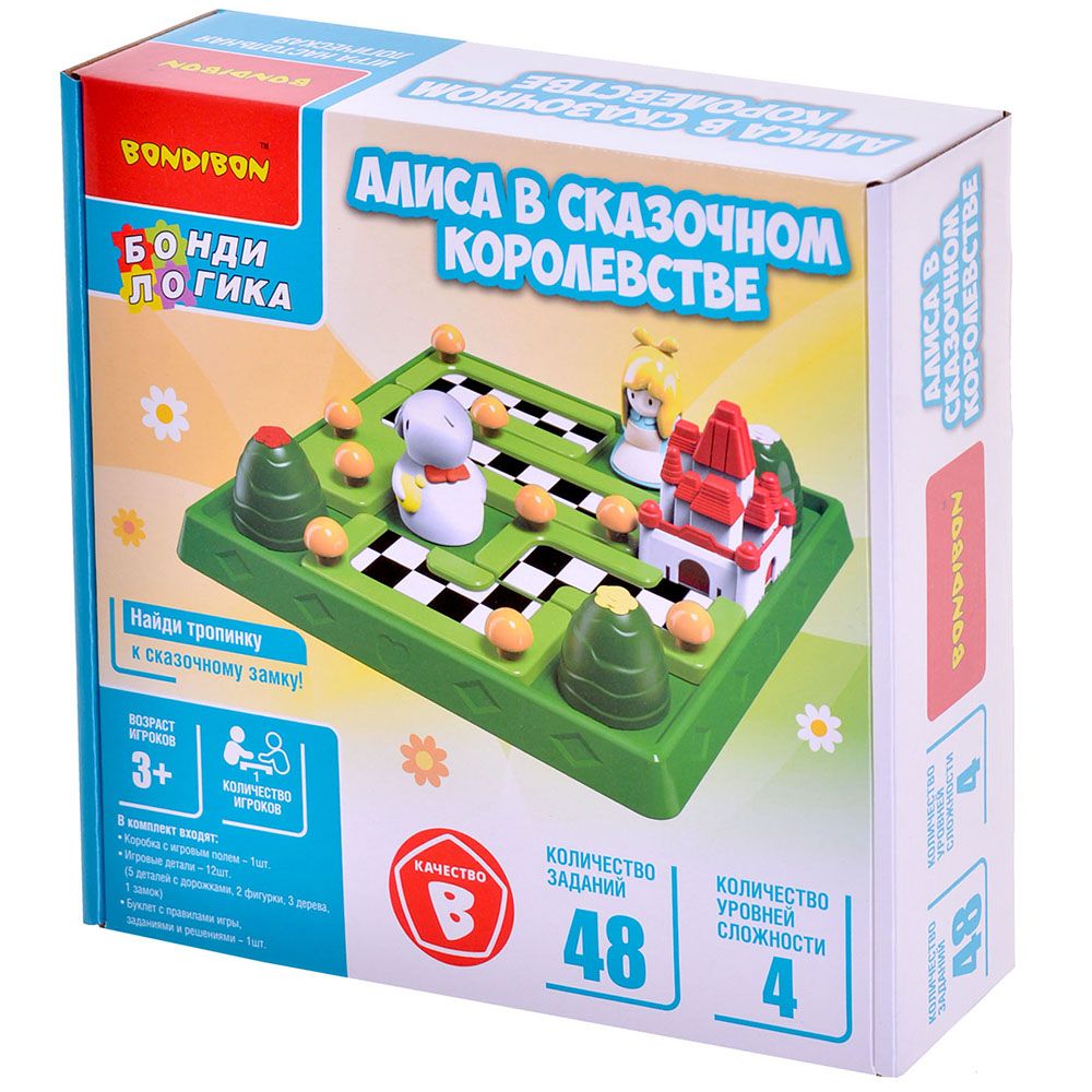 

Настольная игра Бондибон, Алиса в сказочном королевстве