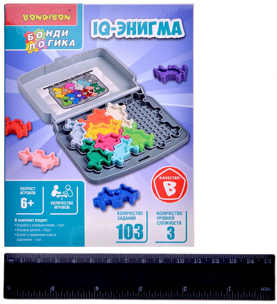 Настольная игра Бондибон IQ-Энигма ВВ5421 - фото 2