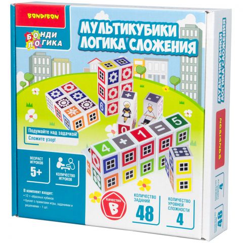 Мультикубики: Логика сложения