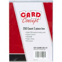 Коробочка для карт Card Concept (прозрачная, 74 мм, 250 карт)
