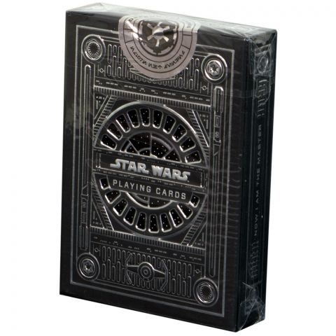 Bicycle Star Wars Silver (чёрная колода)