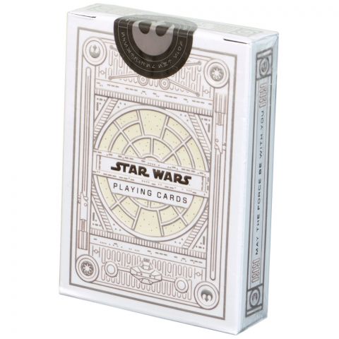 Bicycle Star Wars Silver (белая колода)