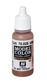 Краска Vallejo Model Color 144. German Cam. Pale Brown (17 мл)