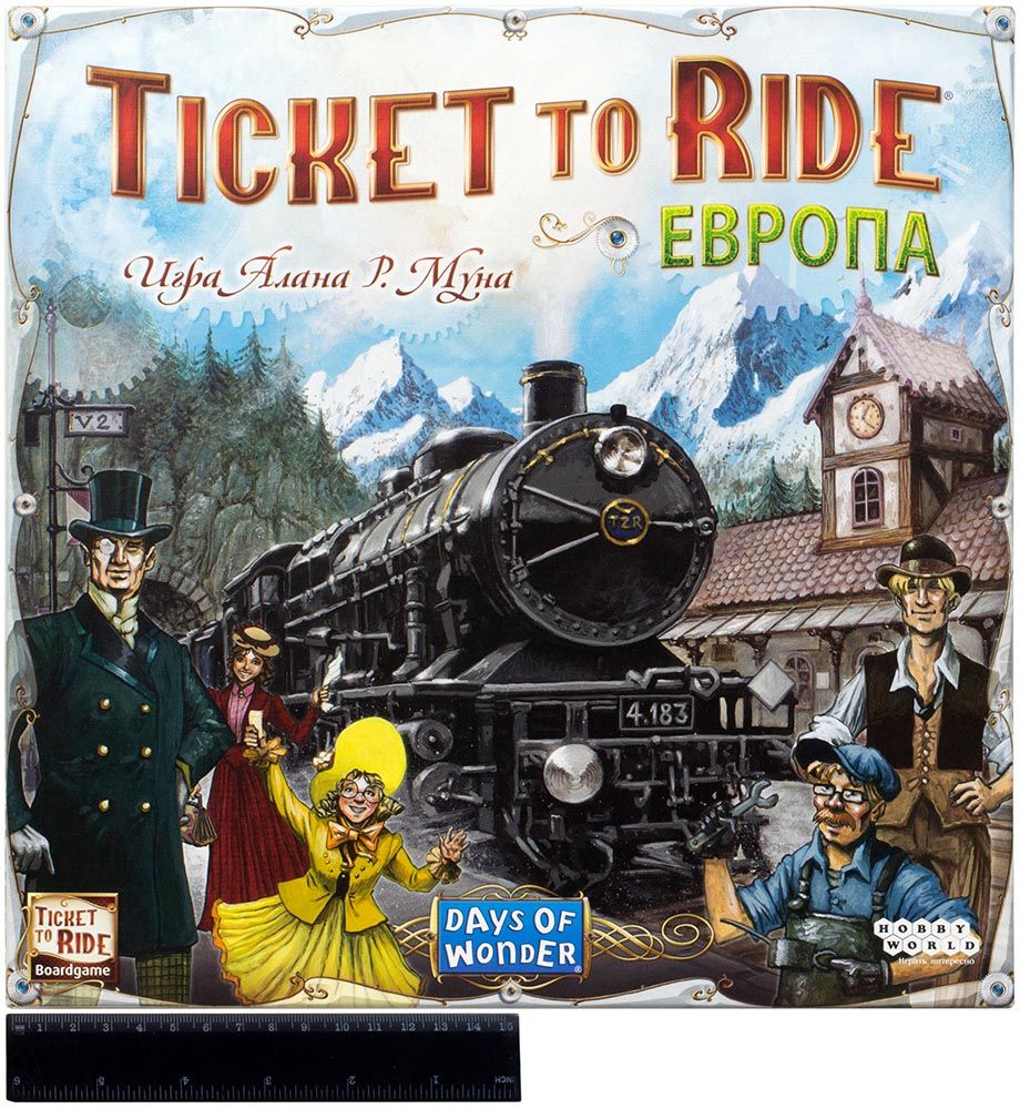 Настольная игра Hobby World Ticket to Ride: Европа 1032 - фото 2