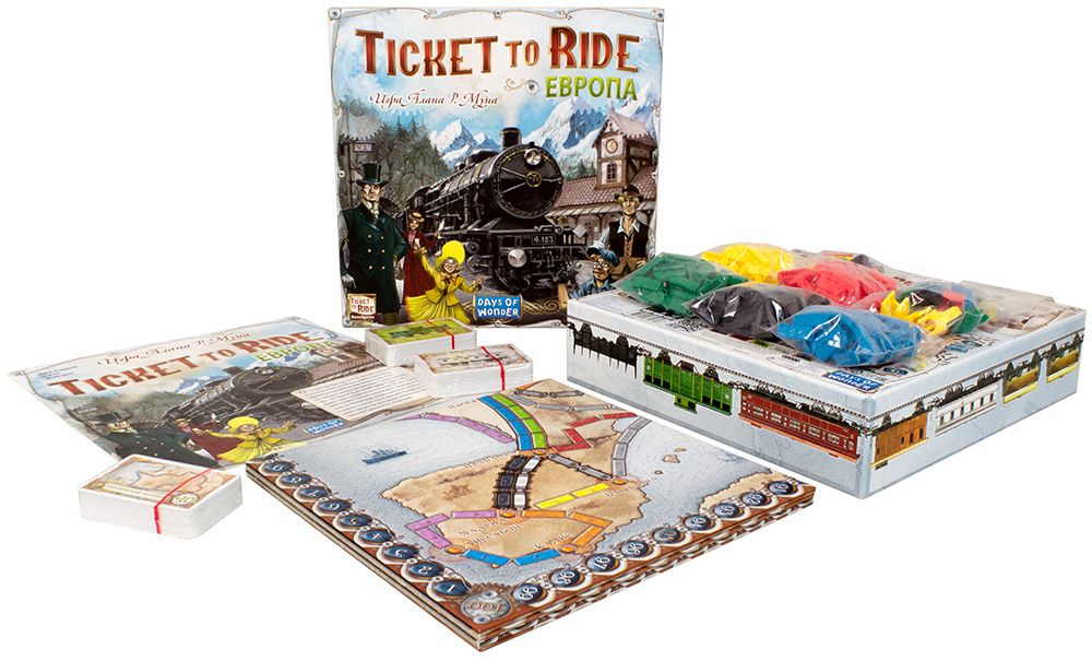 Настольная игра Hobby World Ticket to Ride: Европа 1032 - фото 4